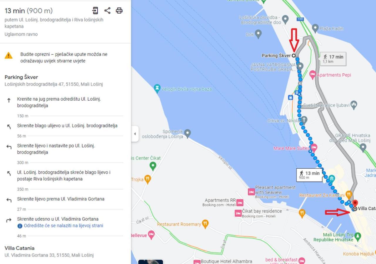 House Catania Apartment Mali Lošinj Екстериор снимка